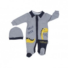 Lacivert - Gri Uyumu Dino