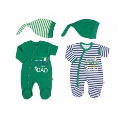 Cool Çizgili Baskılı 2'li Tulum