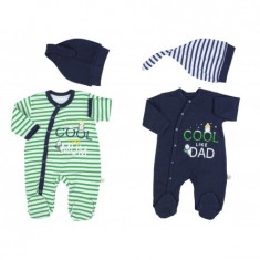 Cool Çizgili Baskılı 2'li Tulum